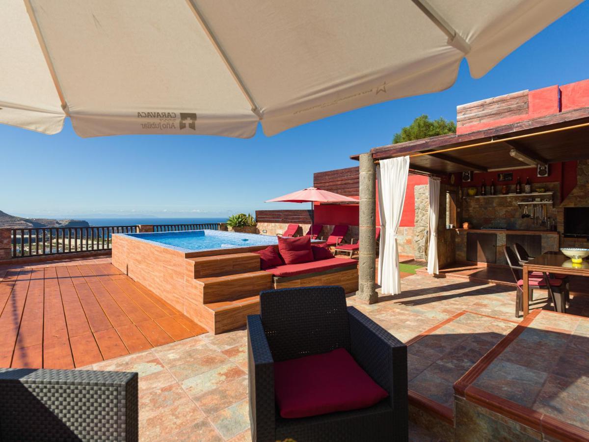 Villa Alba - Solarium Private Pool - Nature Views Moya  Exteriör bild